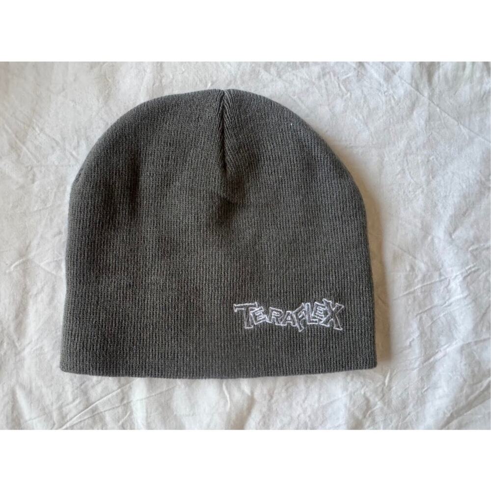 New Rare‎ Teraflex Beanie in Grey/Gray Adult One Size Fits All Tuk Hat Cap